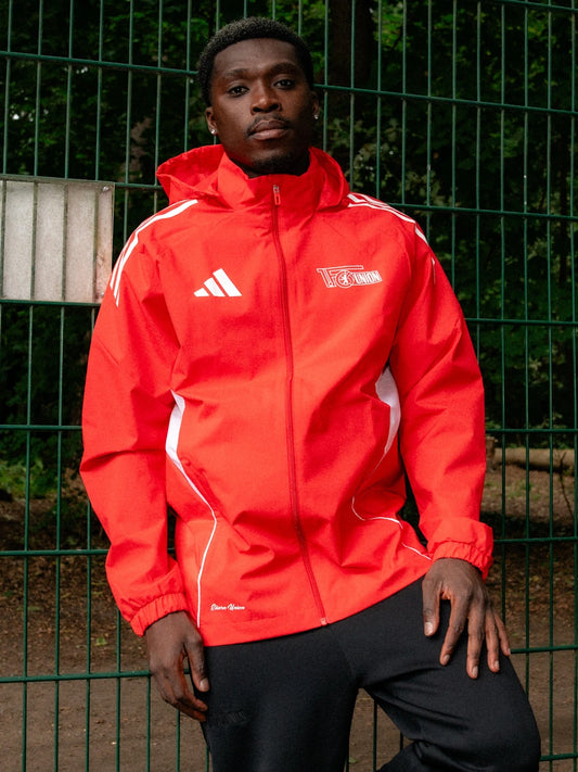 adidas Allwetterjacke rot - Team 25/26
