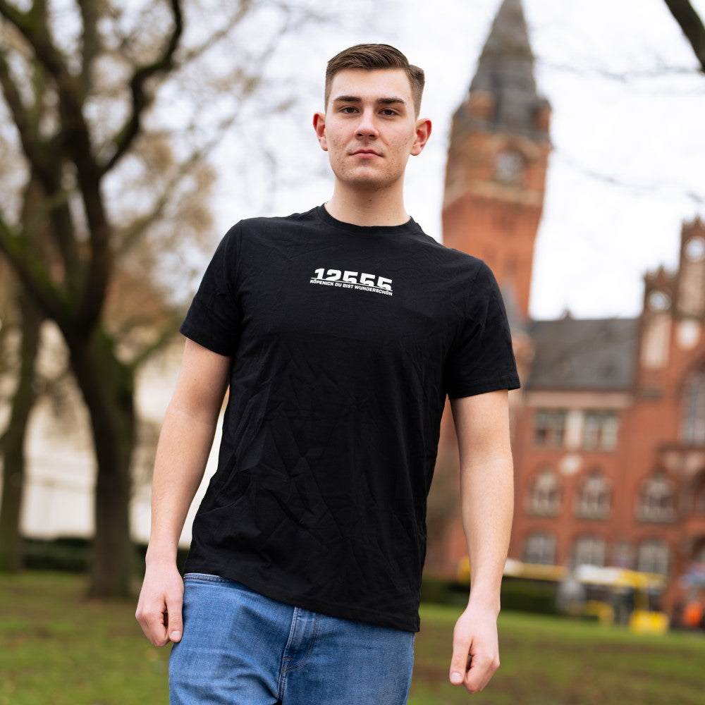 T-Shirt 12555 - schwarz