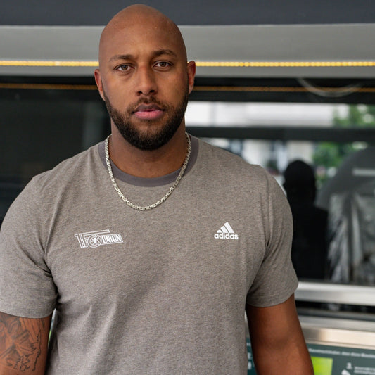adidas T-Shirt - braunmeliert