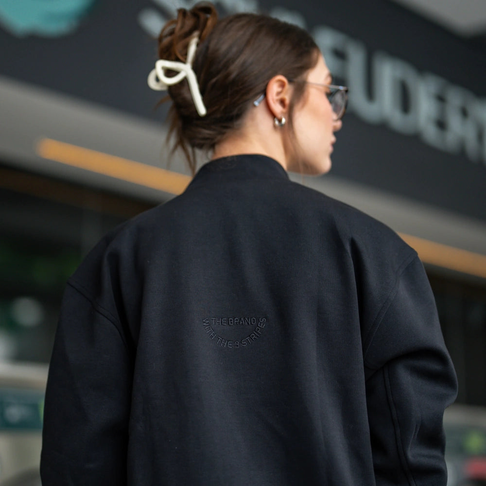 adidas Wendejacke - schwarz