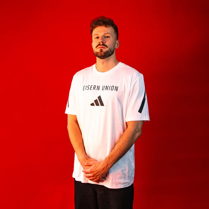adidas T-Shirt - weiß