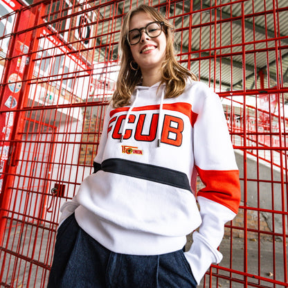 Hoodie FCUB - weiß