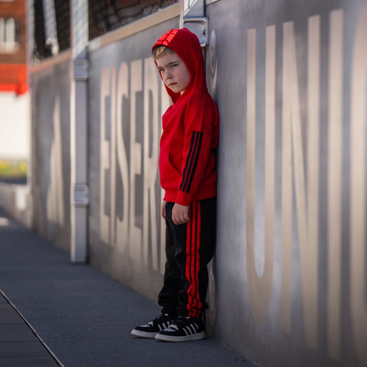 adidas Kinder Jogginganzug Eisern