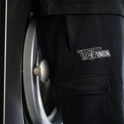 adidas Cargohose - schwarz