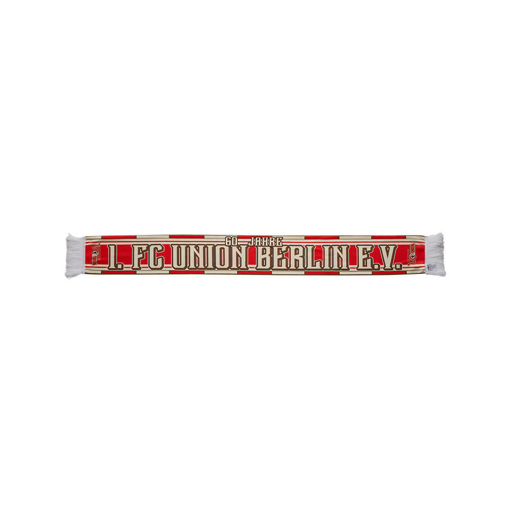 Schal 60 Jahre 1. FC Union Berlin