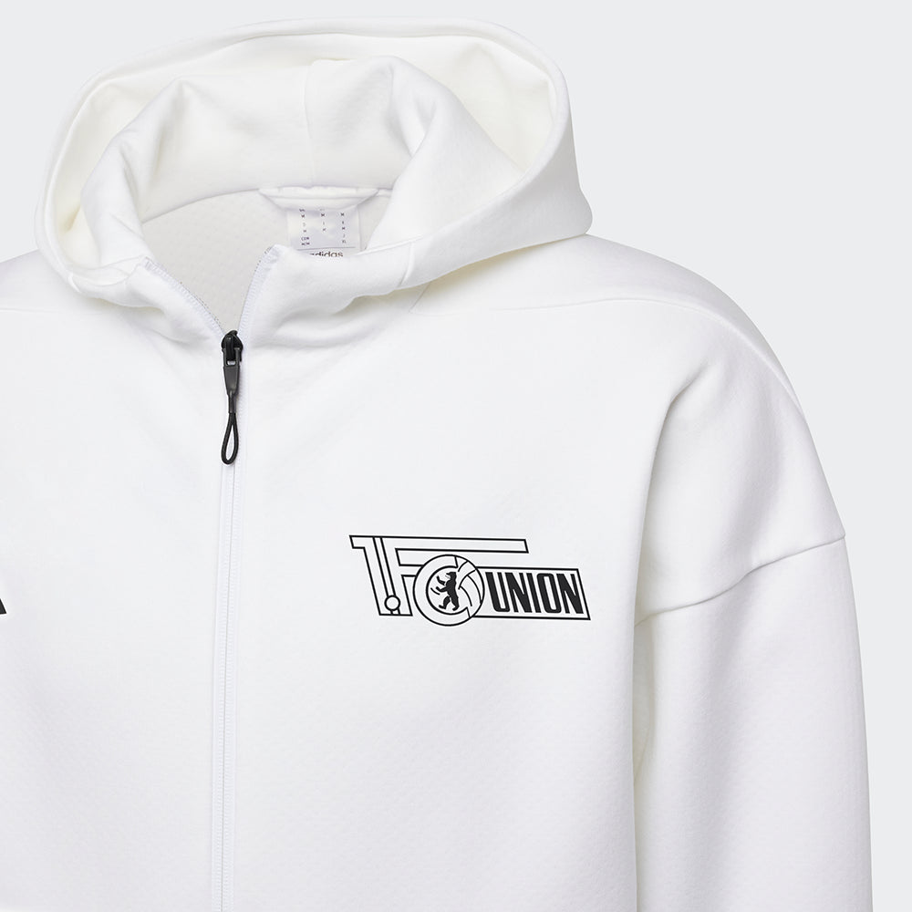 adidas ZNE Jacke - weiß Team 24/25