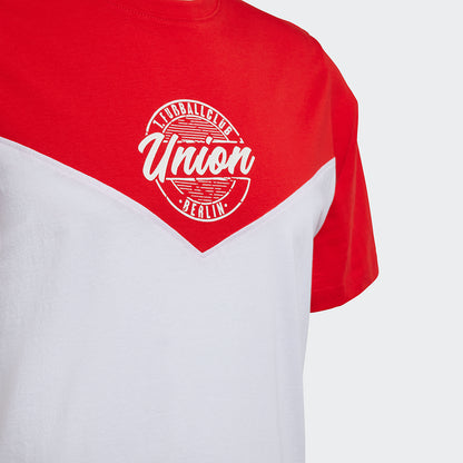 T-Shirt Union - rot/weiß