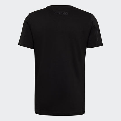 T-Shirt UNVEU Badge - schwarz