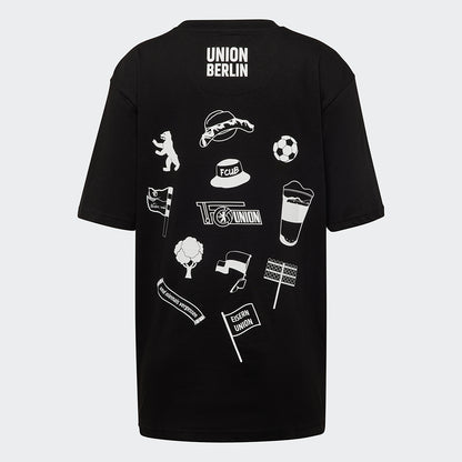 T-Shirt Union Berlin - schwarz