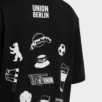 T-Shirt Union Berlin - schwarz