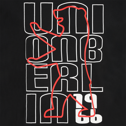 T-Shirt Union Berlin Bär tailliert- schwarz