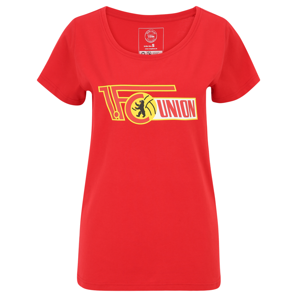Frauen T-Shirt Logo - rot