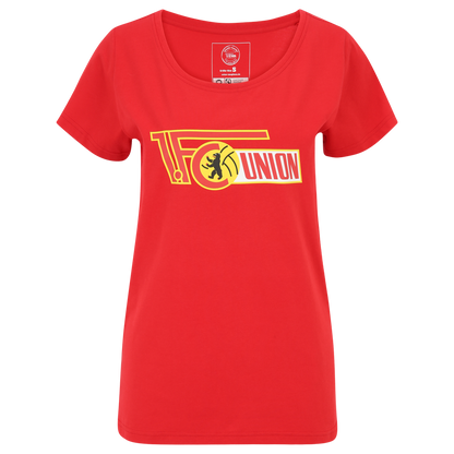 Frauen T-Shirt Logo - rot