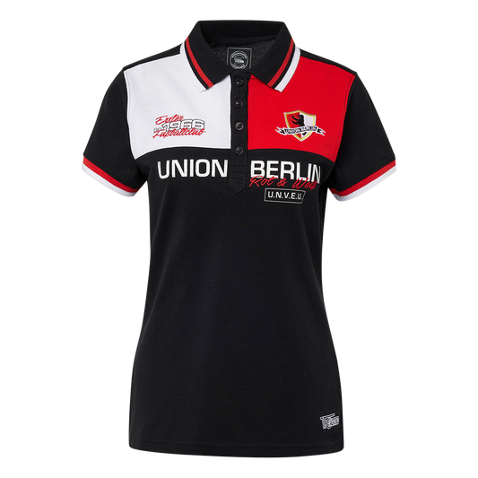 Frauen Poloshirt Klassik 66 - schwarz