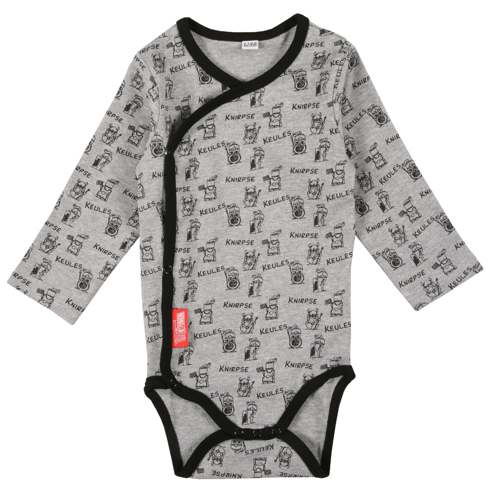 Baby Wickelbody Langarm 2er-Set