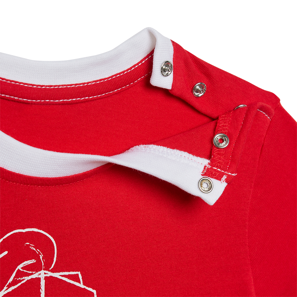 Kinder T-Shirt Keules Knirps - rot