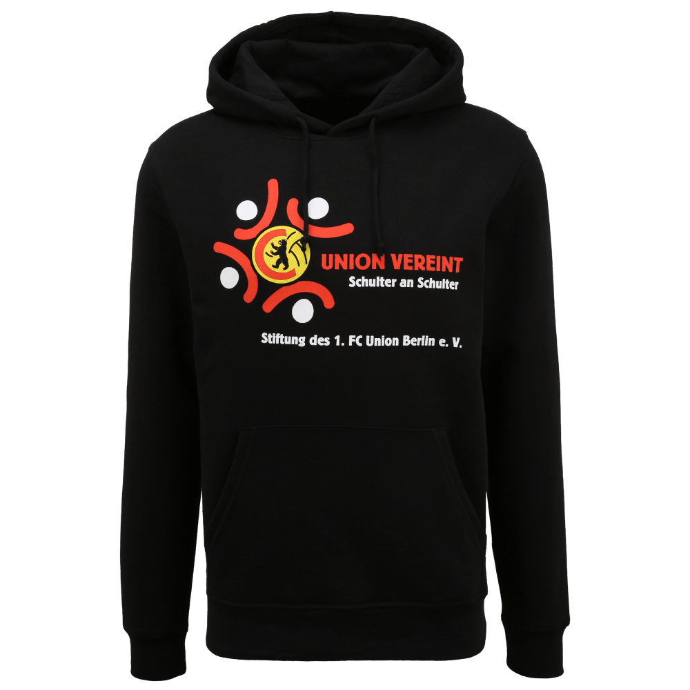 Hoodie Union Vereint - schwarz
