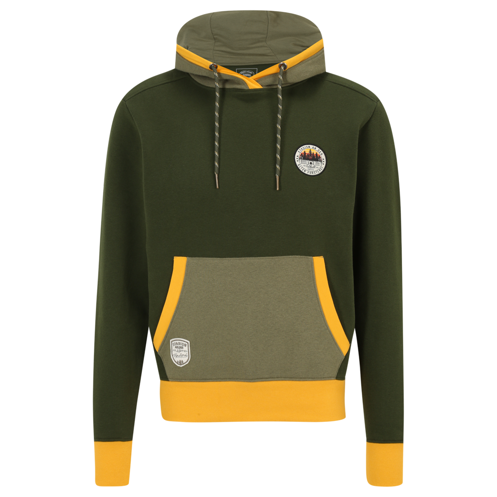 Kapuzenpullover Alte Försterei - grün