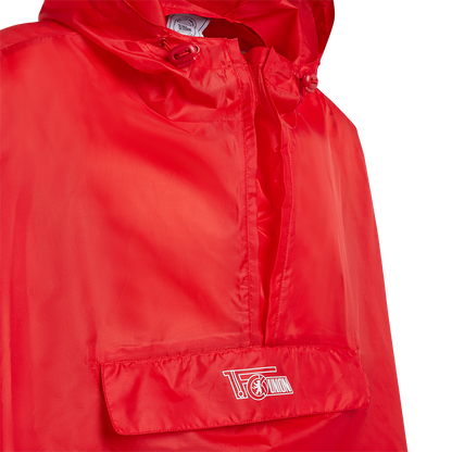 Regenponcho Eisern Union - rot