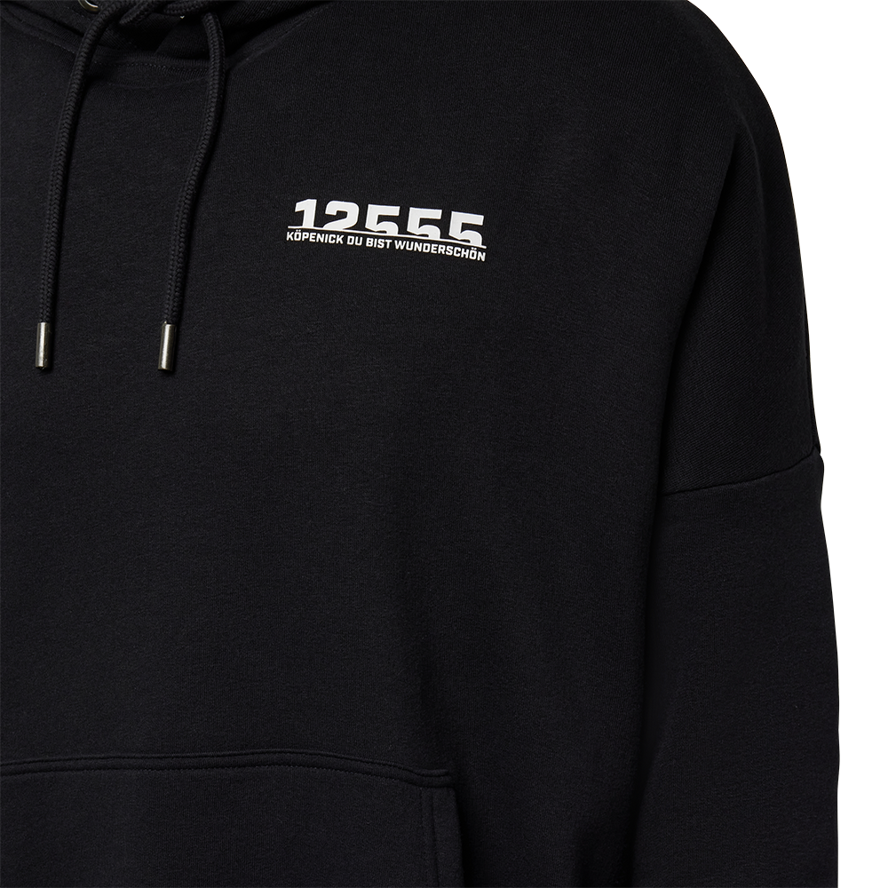 Hoodie 12555 - schwarz