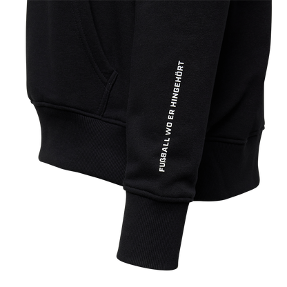 Hoodie 12555 - schwarz