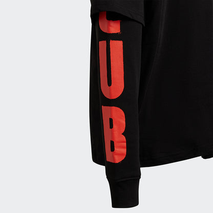 Kapuzenpullover FCUB oversized - schwarz