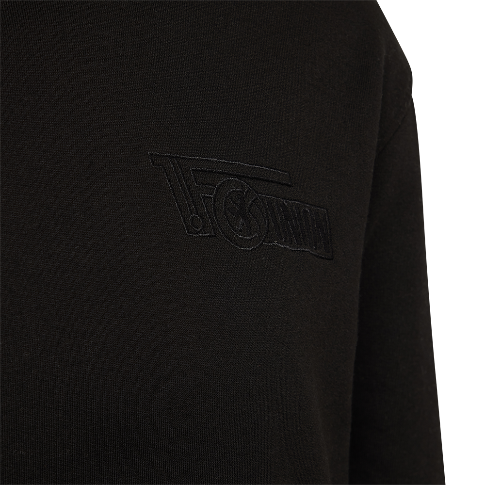 Kapuzenpullover Logo - schwarz