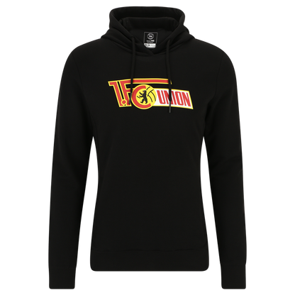 Frauen Kapuzenpullover Logo - schwarz