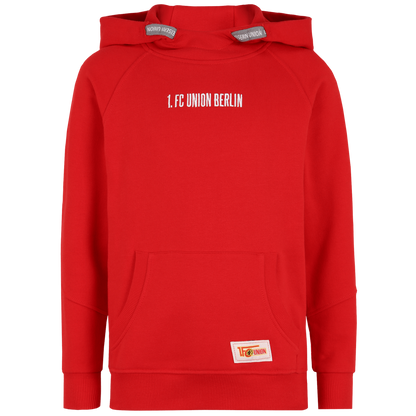 Kinder Kapuzenpullover 1. FC Union - rot