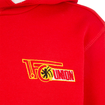 Kinder Kapuzenpullover Streu - rot