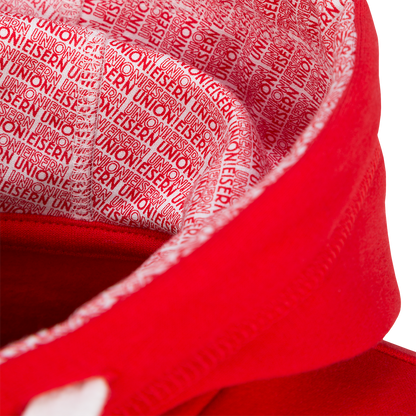 Kinder Kapuzenpullover Streu - rot