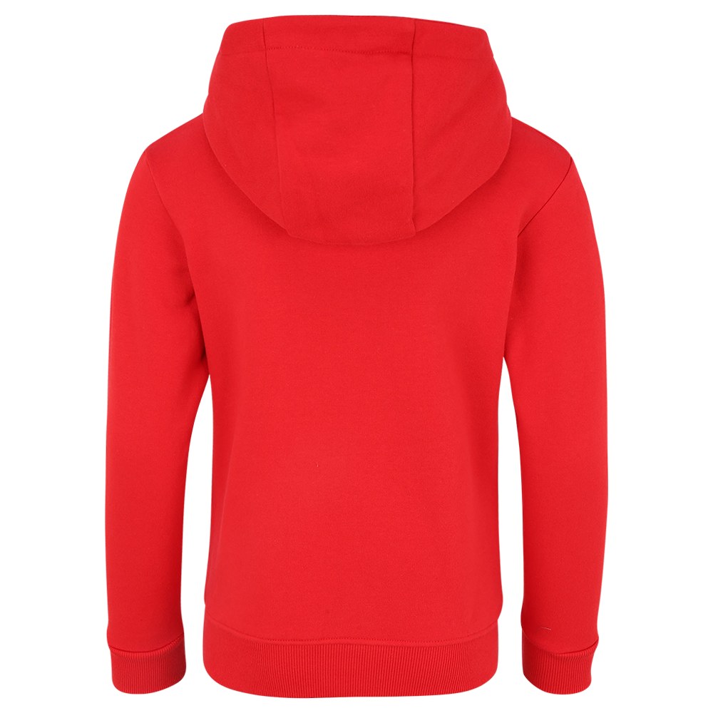 Kinder Kapuzenpullover Loop Logo - rot