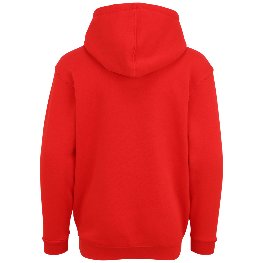 Kinder Kapuzenpullover Schnatterente - rot