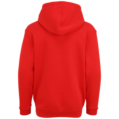 Kinder Kapuzenpullover Schnatterente - rot