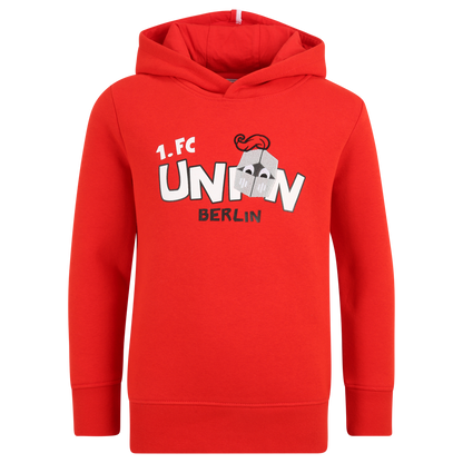 Kinder Kapuzenpullover 1. FC Union Berlin - rot