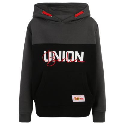 Kinder Kapuzenpullover Union Signature - schwarz