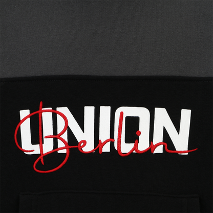 Kinder Kapuzenpullover Union Signature - schwarz
