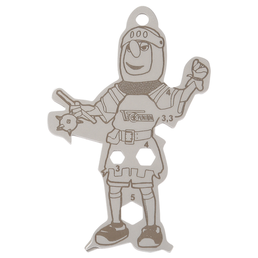 Mini Werkzeug Schlüsselanhänger - Ritter Keule