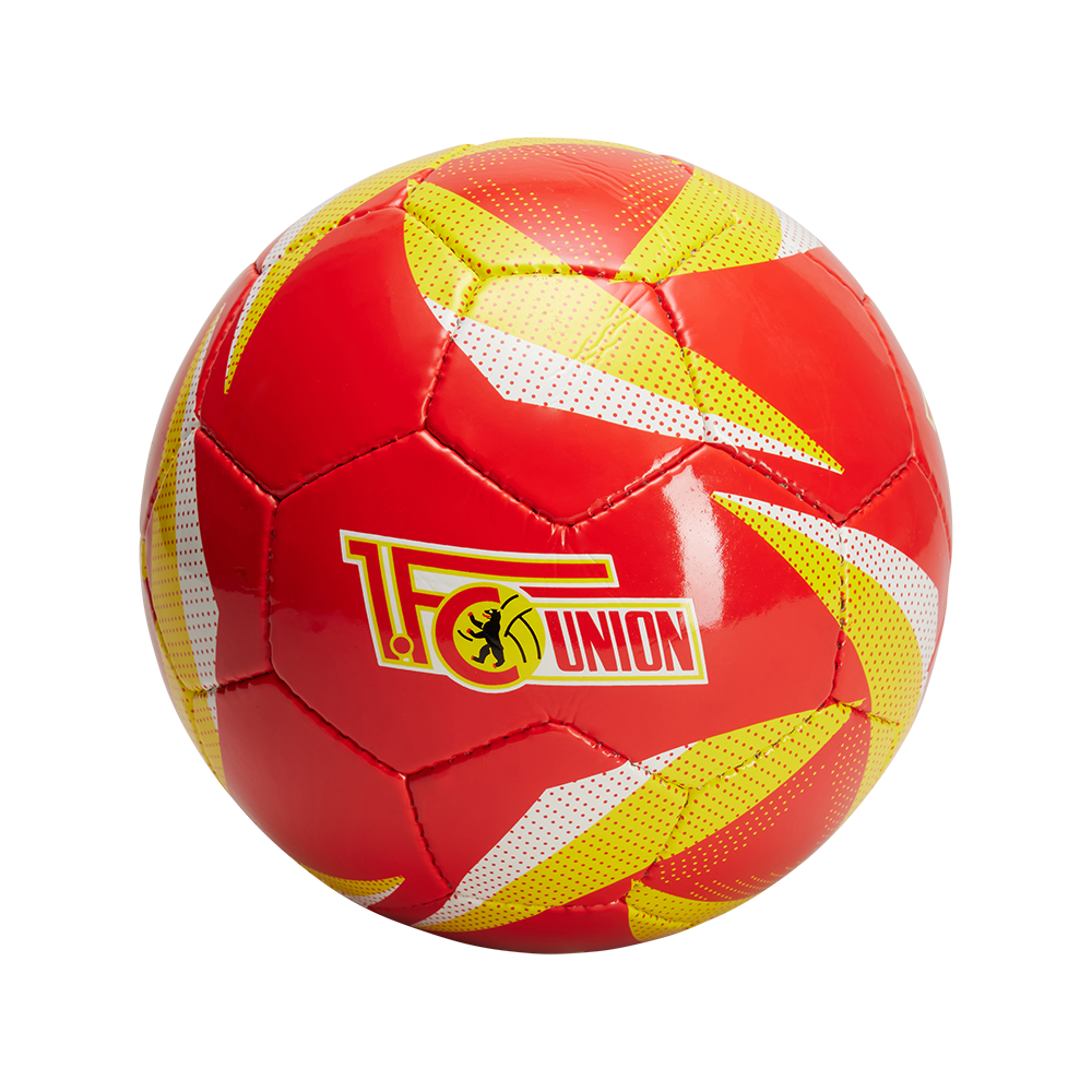 Fußball Logo - rot/gelb