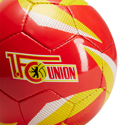Fußball Logo - rot/gelb