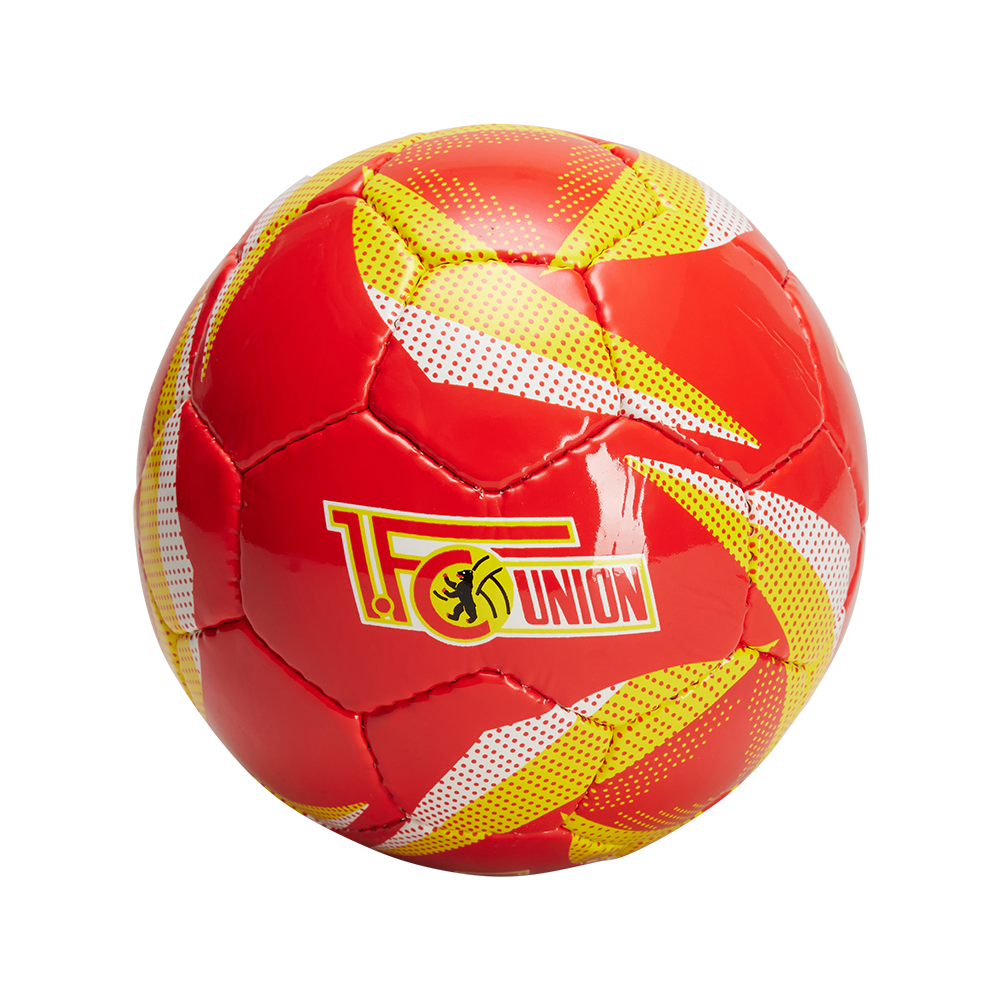 Mini Fußball Logo - rot/gelb