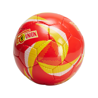 Mini Fußball Logo - rot/gelb