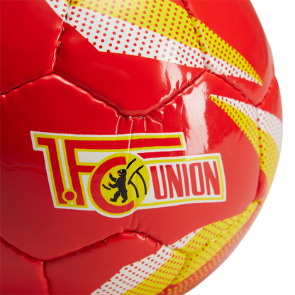 Mini Fußball Logo - rot/gelb
