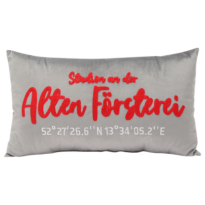 Kissen - Koordinaten Alte Försterei