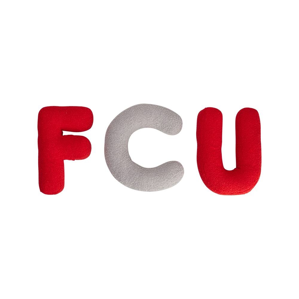 Buchstabenkissen - FCU