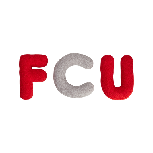 Buchstabenkissen - FCU