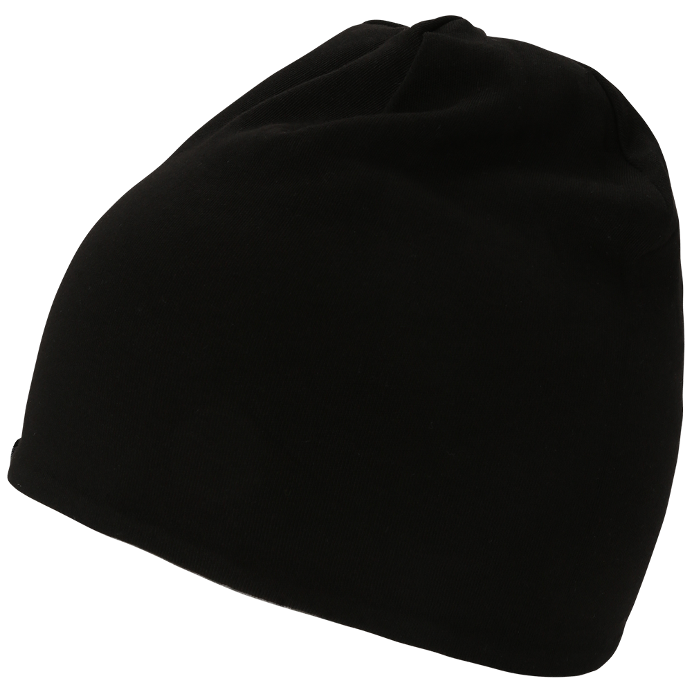 Beanie Camouflage - schwarz/grau