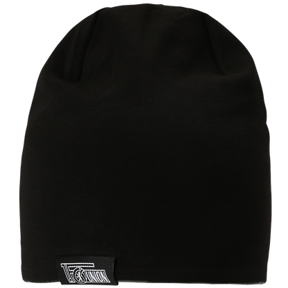 Kinder Beanie Camouflage - schwarz/grau