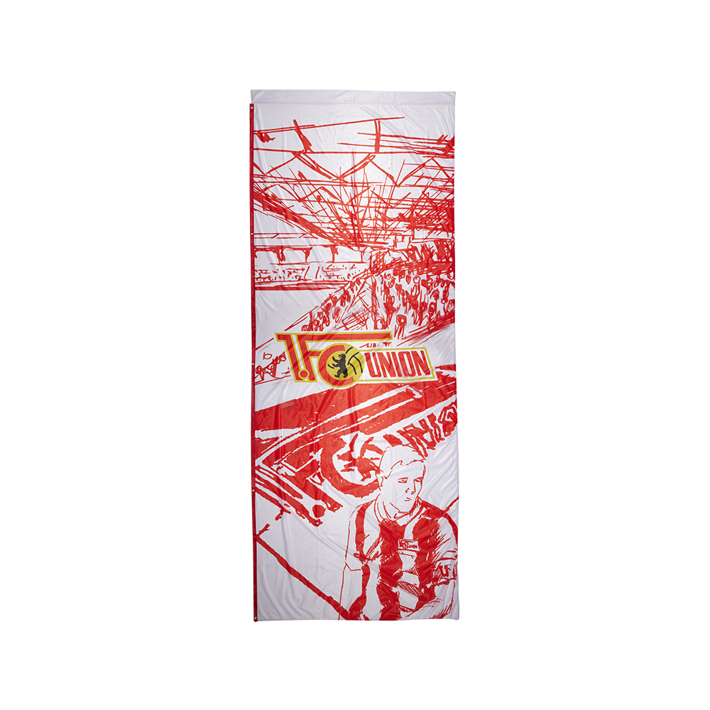 Hissfahne Stadion 150 x 400 cm