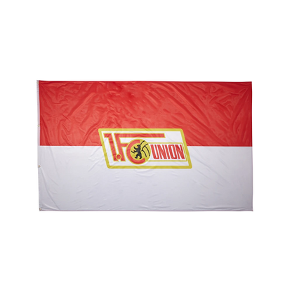 Hissfahne Logo rot - 250 x 150